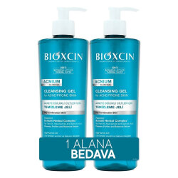 Bioxcin Acnium Sebum Dengeleyici Yüz Yıkama Jeli 500ml 1 Alana 1 Hediye