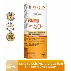 Bioxcin Sun Care Lekeye Eğilimli Ciltler için Spf50+ Güneş Kremi 50ml