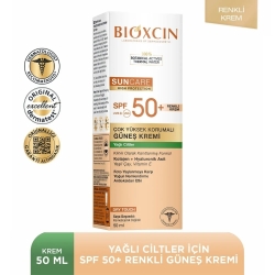 Bioxcin Sun Care Yağlı Ciltler için Güneş Kremi Spf50+ 50ml