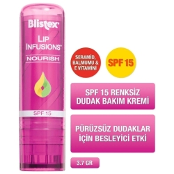 Blistex Lip Infusions Pürüzsüz Dudaklar İçin Dudak Bakım Kremi 3,7 gr