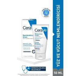 CeraVe Kuru ve Çok Kuru Ciltler için Nemlendirici Krem 50ml