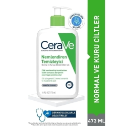 CeraVe Normal ve Kuru Ciltler için Nemlendiren Temizleyici 473ml