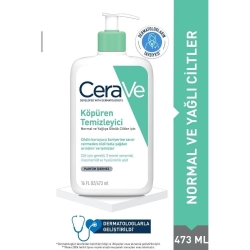 Cerave Normal ve Yağlı Ciltler için Köpüren Temizleyici 473ml