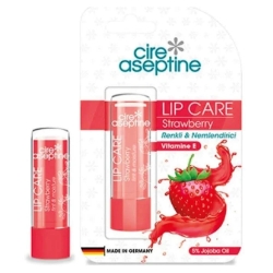 Cire Aseptine Nemlendirici Renkli Dudak Bakım Kremi Strawberry