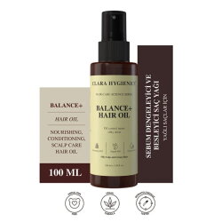 Clara Hygienics Balance+ Biberiye Argan & Hindistan Cevizi Yağlı Sebum Dengeleyici Saç Yağı 100ml