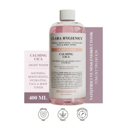 Clara Hygienics Calming Cica Leke Karşıtı Etkili Gece Toniği 400ml