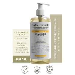 Clara Hygienics Chamomile Gleam Cilt Temizleme Yağı 400ml