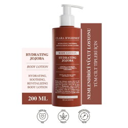 Clara Hygienics Hydrating Jojoba Nemlendirici Günlük Vücut Losyonu 200ml