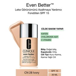 Clinique Even Better Fondöten SPF15 Ivory N:3 30ml