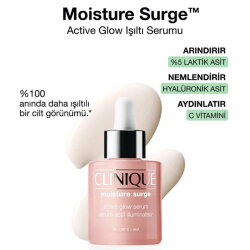 Clinique Moisture Surge Active Glow Nemlendirici Yüz Serumu 30ml
