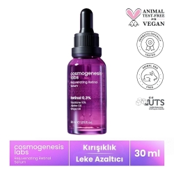 Cosmogenesis Labs Canlandırıcı Yaşlanma Kırışıklık Karşıtı Retinol Serum 30ml