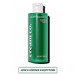 Cream Co. Matlaştırıcı Siyah Nokta Akne Karşıtı Arındırıcı Tonik 200ml