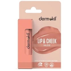 Dermokil Renkli Dudak ve Yanak Nemlendirici Bakım Kremi 30 spf Nude