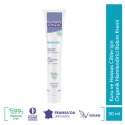 Eau Thermale Jonzac Rehydrate Rich Normal ve Kuru Ciltler için Ciltler için Organik Nemlendirici Bakım Kremi 50ml