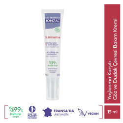 Eau Thermale Jonzac Sublimactive Yaşlanma Karşıtı Göz ve Dudak Organik Çevresi Bakım Kremi 15ml
