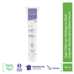 Eau Thermale Jonzac Pure Yağlı ve Karma Ciltler için Matlaştırıcı Etkili Organik Nemlendirici Bakım Kremi 50ml
