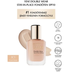 Estee Lauder Double Wear Stay-in-place SPF10 Fondöten 30ml - 1C1 Cool Bone