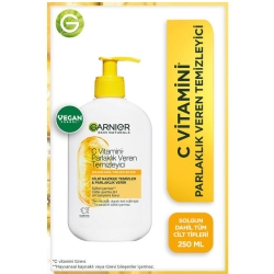 Garnier Skin Naturals Vitamin C Brightening Cream Cleanser 250ml