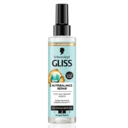 Gliss Nutribalance Repair Dökülme Karşıtı Sıvı Saç Bakım Kremi 200ml