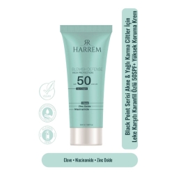 Harrem Akneli&Yağlı Ciltler Leke Karşıtı Spf50 Uva/Uvb Güneş Kremi 50ml