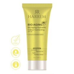 Harrem Bio Aging Ton Eşitleyen Nemlendiricili Yaşlanma Karşıtı 50Spf CC Krem 50ml