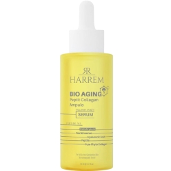 Harrem Bio Aging Yaşlanma Karşıtı Kuru ve Karma Ciltler için Nemlendirici Hyalüronik Asit Kolajen Serum 30ml