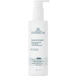 Harrem Black Point Akneli & Yağlı Cilt Tipleri için Saliyclic Acid + Niacinamide Hassas Yüz Yıkama Jeli 200ml