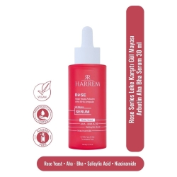Harrem Rose Series Leke Karşıtı Gül Mayası Arbutin Aha Bha Serum 30ml