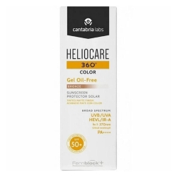 Heliocare 360 Gel Oil Free SPF50 Renki Güneş Kremi Bronze 50ml