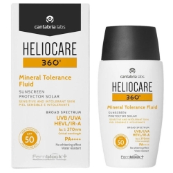 Heliocare 360 Mineral Tolerance Fluid SPF 50 Sunscreen 50ml