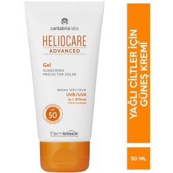 Heliocare Advanced Extreme Protection Gel Güneş Koruyucu Jel SPF50 UVB/UVA 50ml