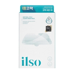 Ilso Natural Mild Clear Nose Patch 2 Aşamalı Burun Maskesi 5'li