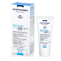 Isis Pharma Neotone Prevent Tinted SPF50+ Renkli Güneş Kremi Orta Ton 30ml