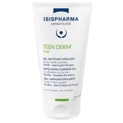 Isis Pharma Teen Derm Gel Yağlı Ciltler İçin Granüllü Temizleme Jeli 150ml