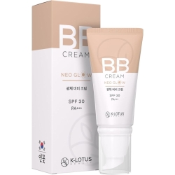 K-Lotus Beauty Neo Glow Aydınlatıcı ve Işıltılı Cilt Orta Kapatıcı BB Krem SPF 30 PA+++ 45ml