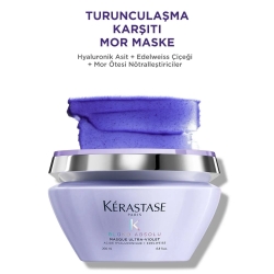 Kerastase Blond Absolu Ultra Violet Mor Silver Maske 200ml