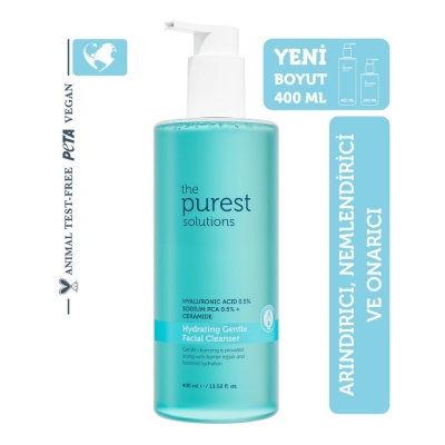 The Purest Solutions Hydrating Gentle 400 ml Yüz Temizleme Jeli