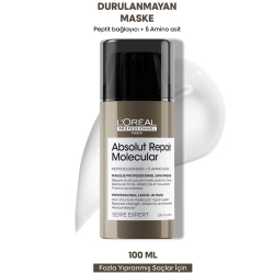 Loreal Professionnel Serie Expert Absolut Repair Molecular Yıpranmış Saçlar İçin Durulanmayan Maske 100ml