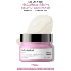 Loreal Professionnel Serie Expert Liss Unlimited Disiplin Elektriklenme Karşıtı Maske 250ml