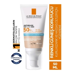La Roche Posay Anthelios UVMune SPF50+ Nemlendirici Güneş Kremi 50 ml - Renkli