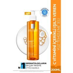 La Roche Posay C Vitamini İçerikli Işıltı Veren Yüz Temizleme Jeli 200ml