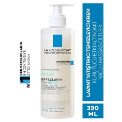 La Roche Posay Effaclar H Isobiome Kurutucu Bakım Alan Ciltlere Özel Lavant Temizleyici Krem 390ml