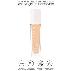 Lancome Teint Idole Ultra Wear Care & Glow Serum İçerikli Likit Fondöten 125w