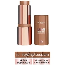 Loreal Paris Lumi Bronzlaştırıcı Stick - 110 Toasted Sunlight