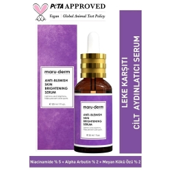 Maruderm Leke Karşıtı ve Beyazlatıcı Cilt Bakım Serumu 30ml
