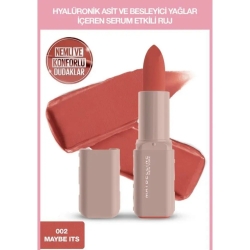 Maybelline New York Serum Etkili Hyalüronik Asit ve Besleyici Yağ İçeren Ruj - 002 Maybe It's