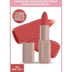 Maybelline New York Serum Etkili Hyalüronik Asit ve Besleyici Yağ İçeren Ruj - 005 Take the 1