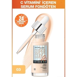 Maybelline New York Super Stay Skin Tint Fondöten 03 30ml