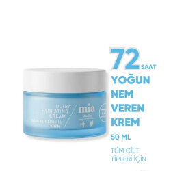 Mia Klinika 72 Saat Etkili Su Bazlı Yoğun Nemlendirici Krem 50 ml