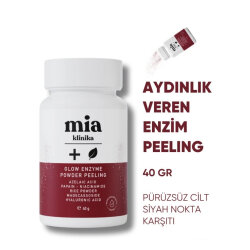 Mia Klinika Arındırıcı & Aydınlatıcı Toz Enzim Peeling 40 gr
